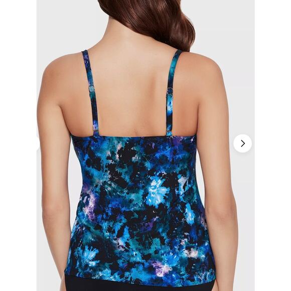 Miraclesuit Magicsuit Peace Out Carma Tankini Swim Suit 10 NWT - Picture 3 of 4